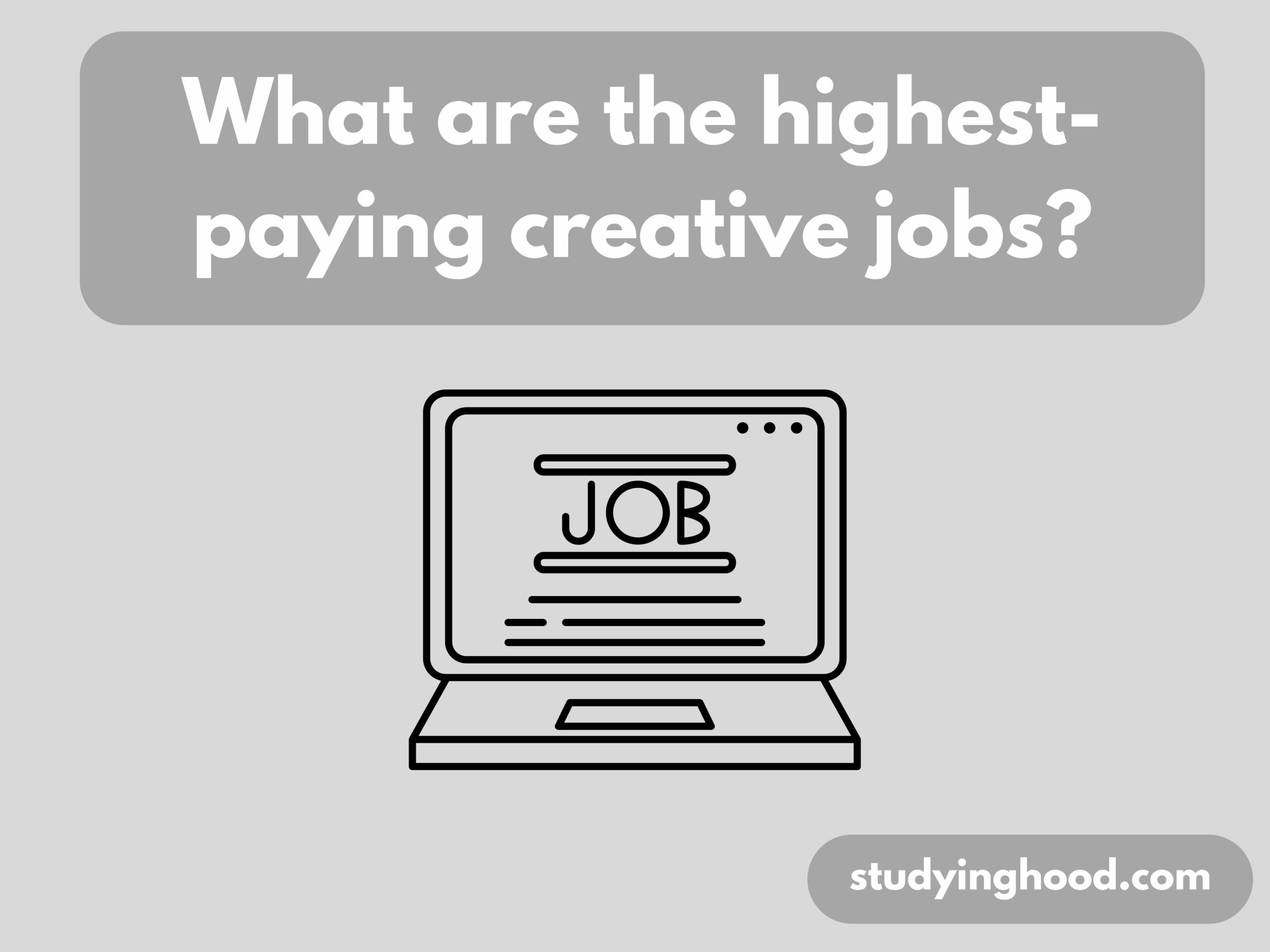 What are the highest-paying creative jobs