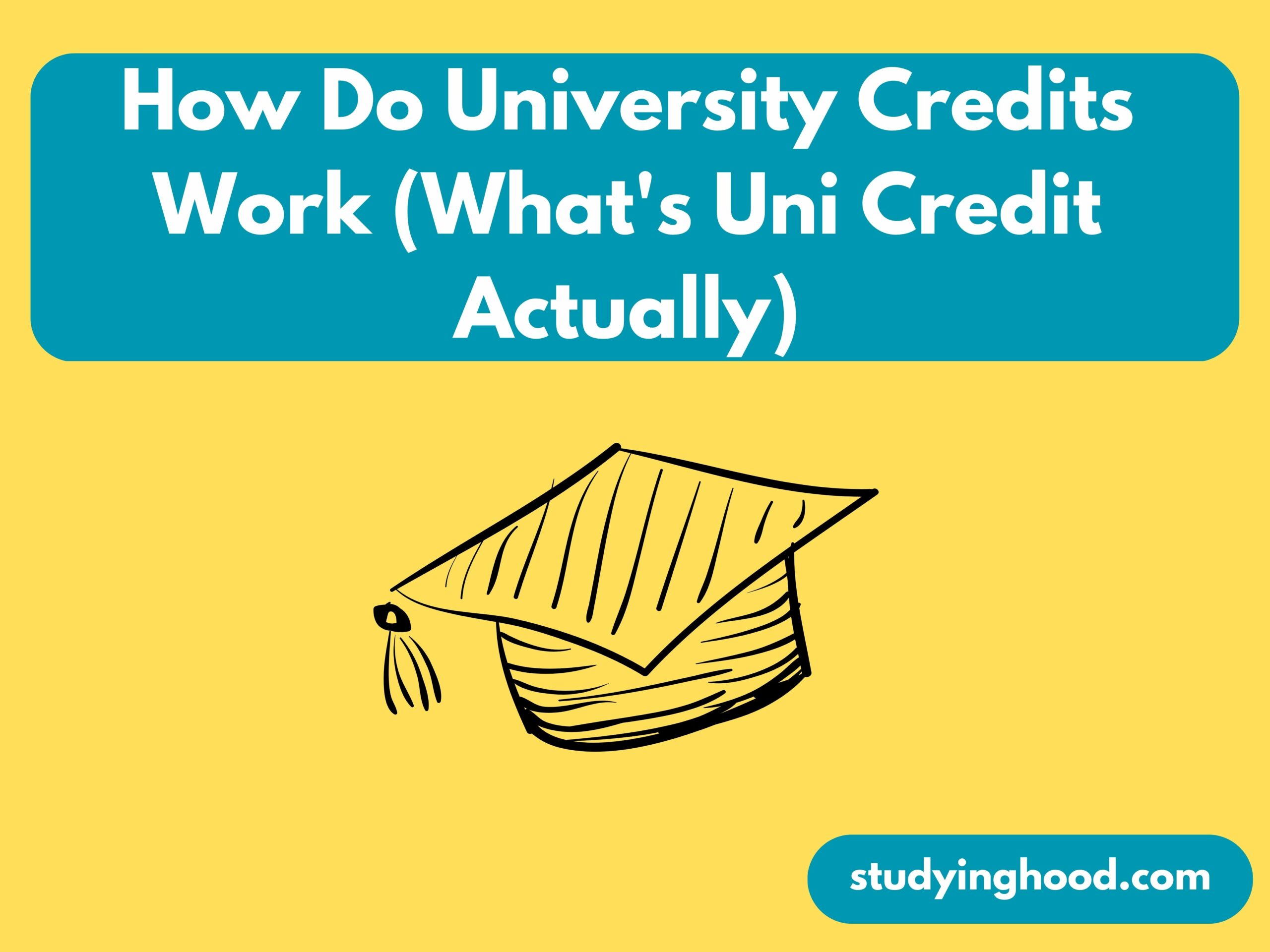 How Do University Credits Work (What's Uni Credit Actually)